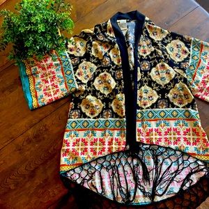 Colorful Kimono Coverup